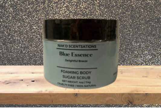 BLUE ESSENCE WHIPPED FOAMING BODY SCRUB