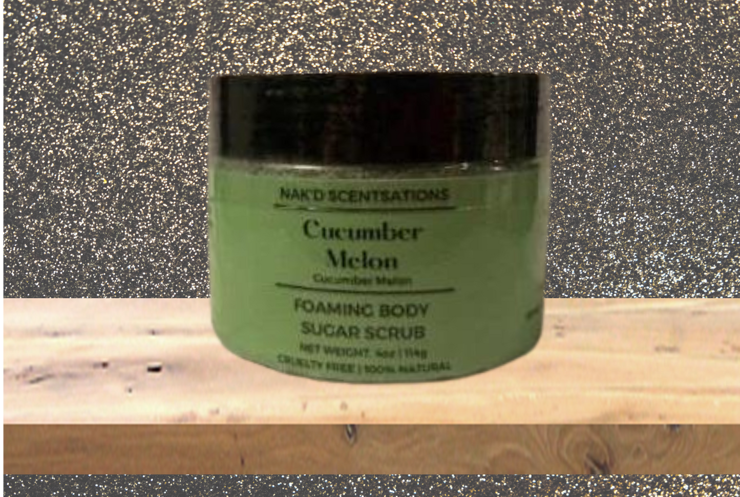 CUCUMBER MELON WHIPPED FOAMING BODY SCRUB