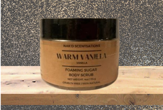 WARM VANILLA FOAMING SUGAR SCRUB